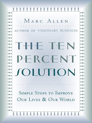 cover image of The Ten Percent Solution